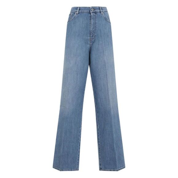 Miu Miu Women Logo-Appliqué Jeans - Picture 1 of 3
